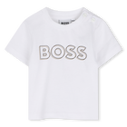 Conjunto camiseta + pantal&oacute;n + c&aacute;rdigan BOSS 
                    NI&Ntilde;O