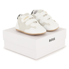 Zapatillas de piel de oveja BOSS 
                    NI&Ntilde;O