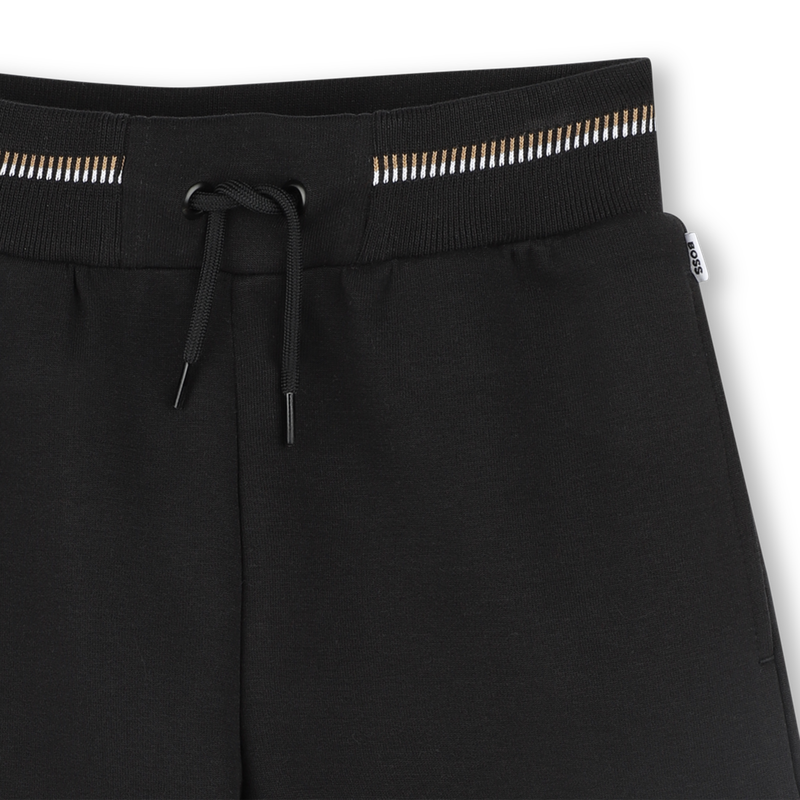 Bermudas de ch&aacute;ndal con logo BOSS 
                        NI&Ntilde;O
