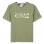 Camiseta algod&oacute;n manga corta BOSS 
                    NI&Ntilde;O