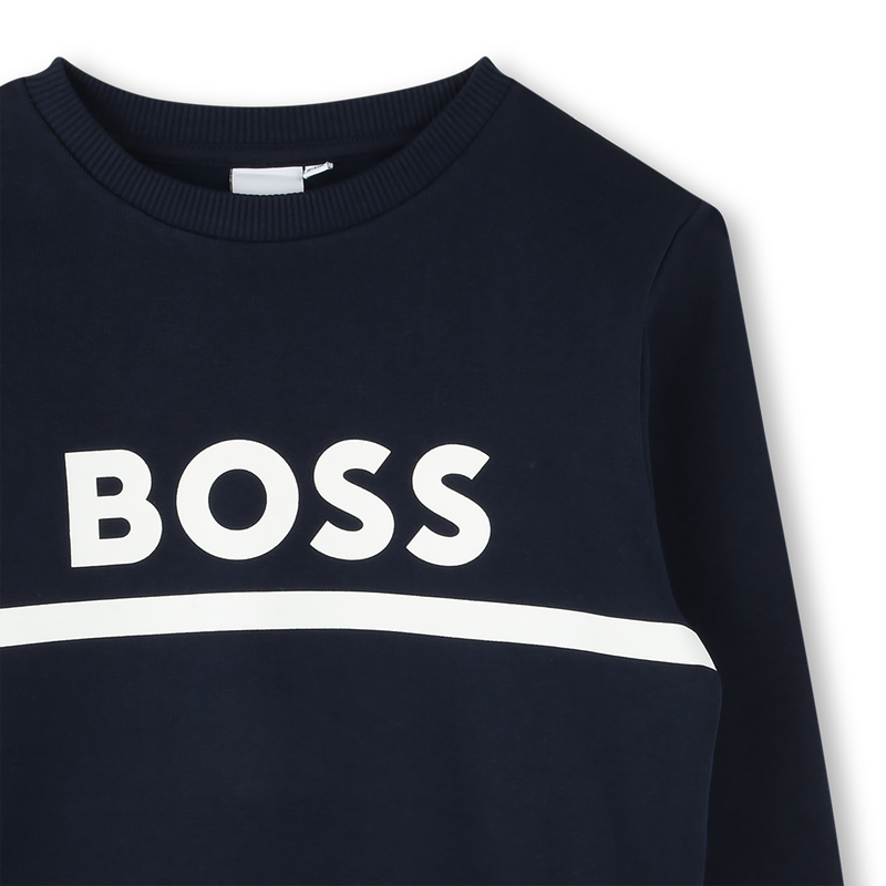 SUDADERA FLEECE BOSS 
                        NI&Ntilde;O
