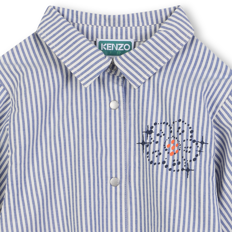Blusa de algod&oacute;n a rayas KENZO KIDS 
                        NI&Ntilde;A