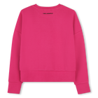 Sudadera estampada KARL LAGERFELD KIDS 
                    NI&Ntilde;A