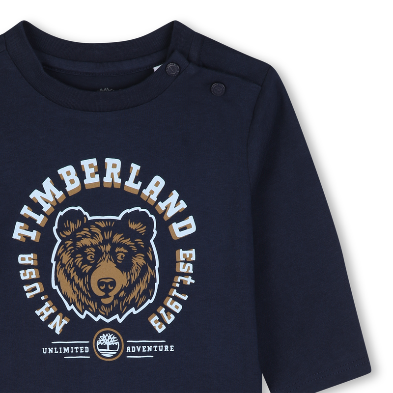 Camiseta de manga larga TIMBERLAND 
                        NI&Ntilde;O