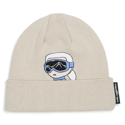 Gorro de punto KARL LAGERFELD KIDS NI&Ntilde;O