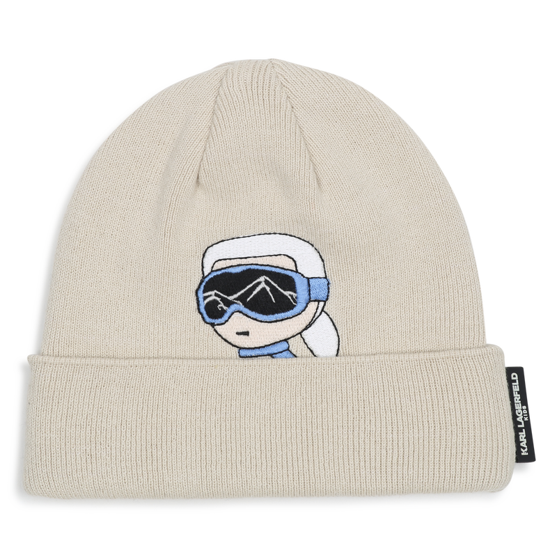 Gorro de punto KARL LAGERFELD KIDS 
                        NI&Ntilde;O