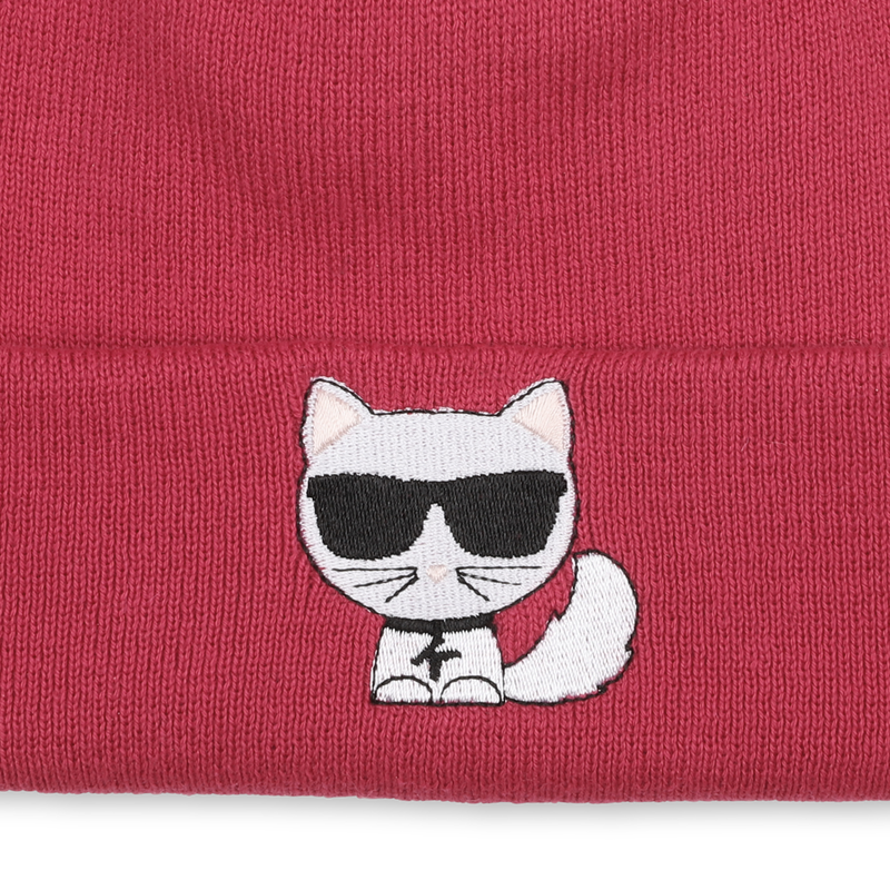 Gorro de punto KARL LAGERFELD KIDS 
                        NI&Ntilde;A
