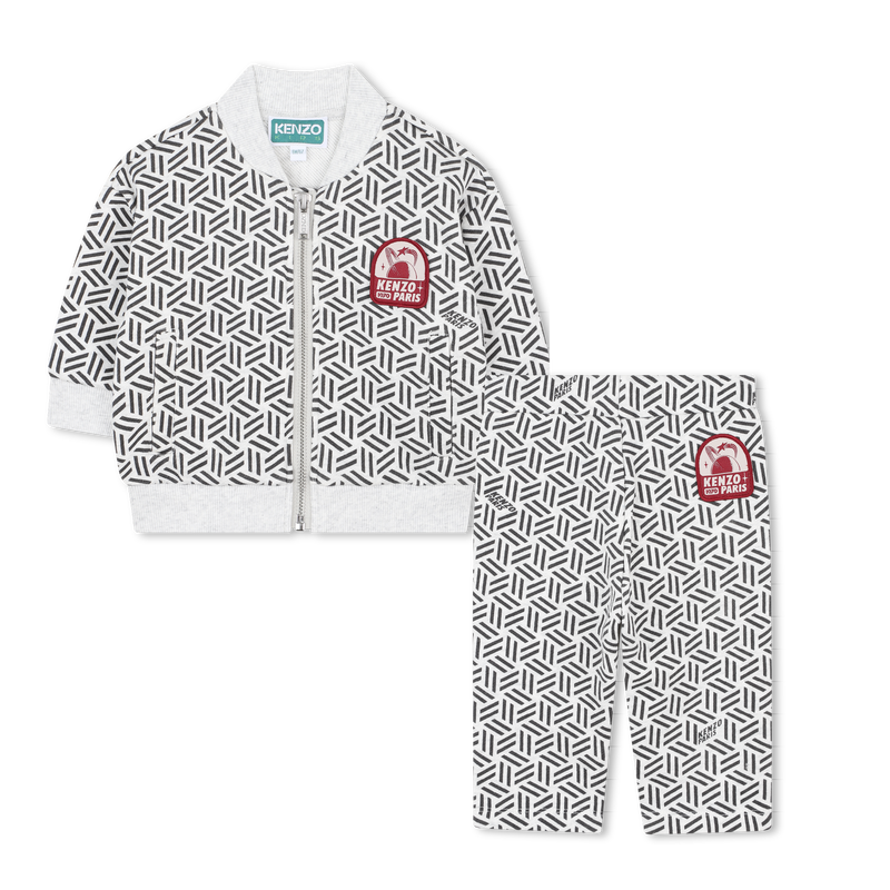 Conjunto de c&aacute;rdigan y pantalones KENZO KIDS 
                        NI&Ntilde;O