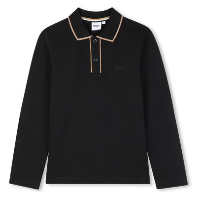 Polo de manga larga BOSS NI&Ntilde;O