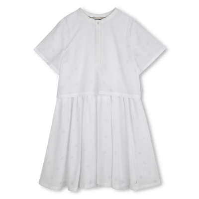 Vestido de manga corta BOSS NI&Ntilde;A