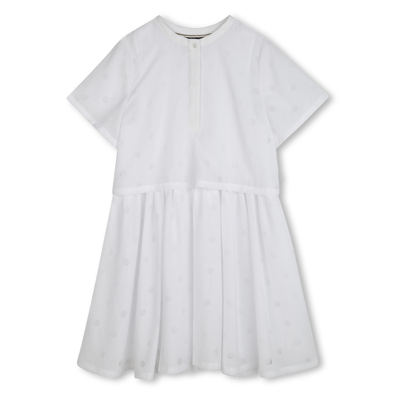 Vestido de manga corta BOSS 
                        NI&Ntilde;A