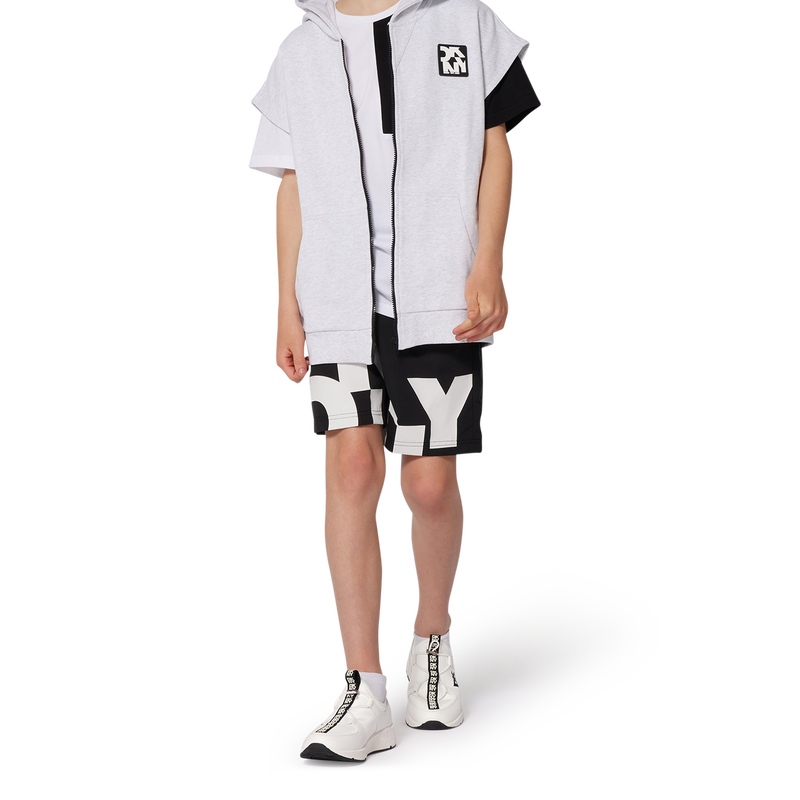 Ba&ntilde;ador con bolsillos DKNY 
                        NI&Ntilde;O