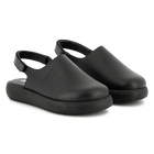 Zuecos de cuero con velcro DKNY 
                    UNISEXO