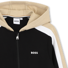 Sudadera con capucha con cremallera BOSS 
                    NI&Ntilde;O