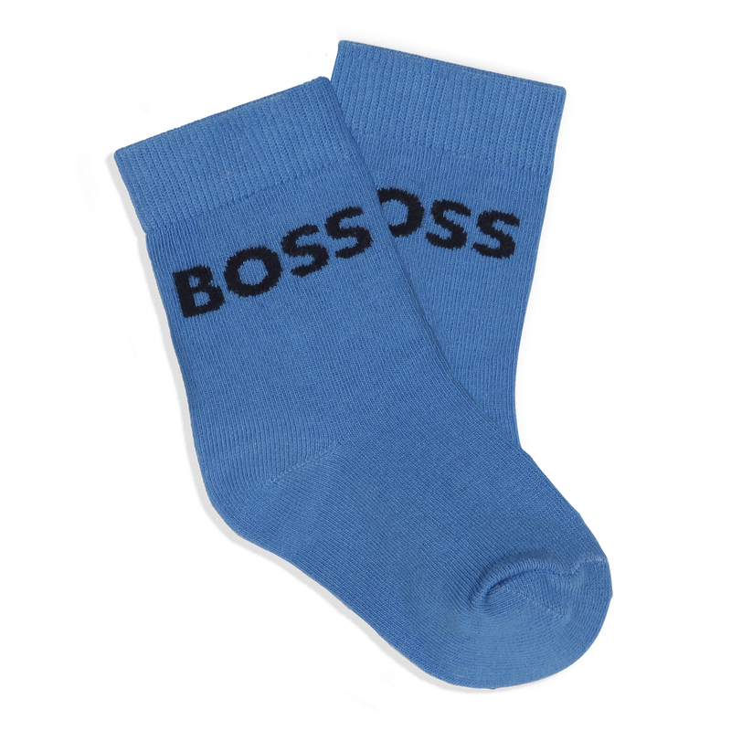 Pack de 3 pares de calcetines BOSS 
                        NI&Ntilde;O