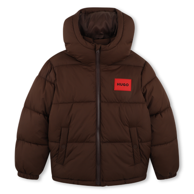 Chaqueta acolchada con capucha HUGO NI&Ntilde;O