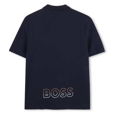 POLO DE MANGA CORTA BOSS NI&Ntilde;O