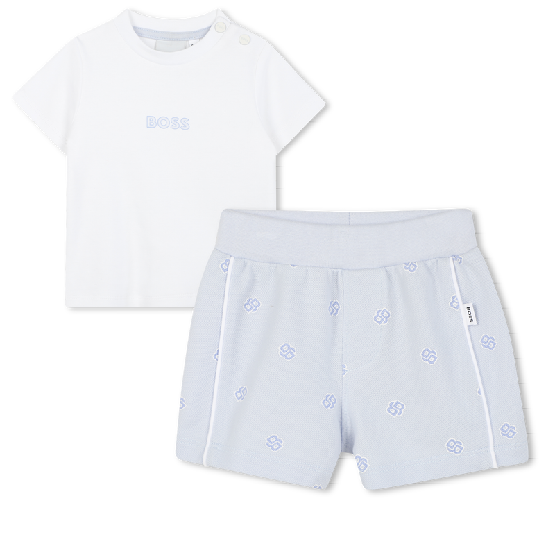 Conjunto camiseta y pantal&oacute;n BOSS 
                        NI&Ntilde;O