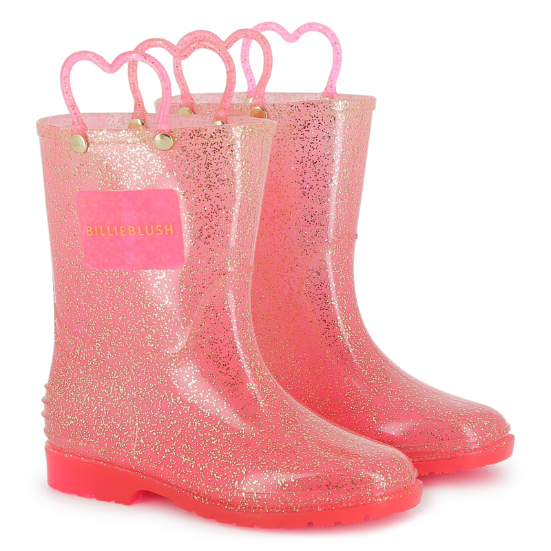 Botas de lluvia con purpurina BILLIEBLUSH 
                        NI&Ntilde;A