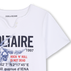 Camiseta ZADIG & VOLTAIRE 
                    NI&Ntilde;O