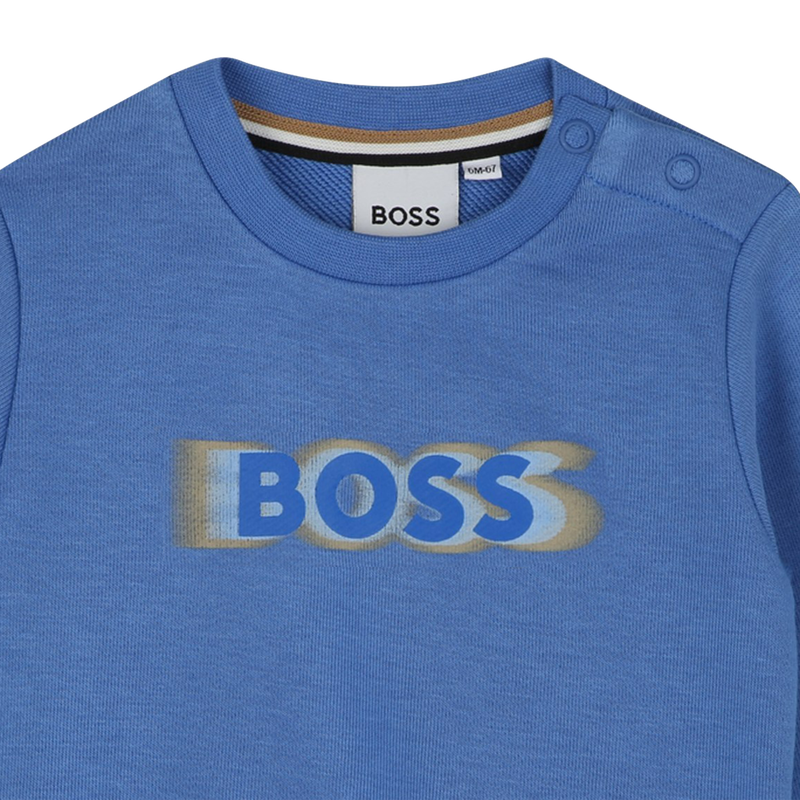 Su&eacute;ter de mulet&oacute;n BOSS 
                        NI&Ntilde;O