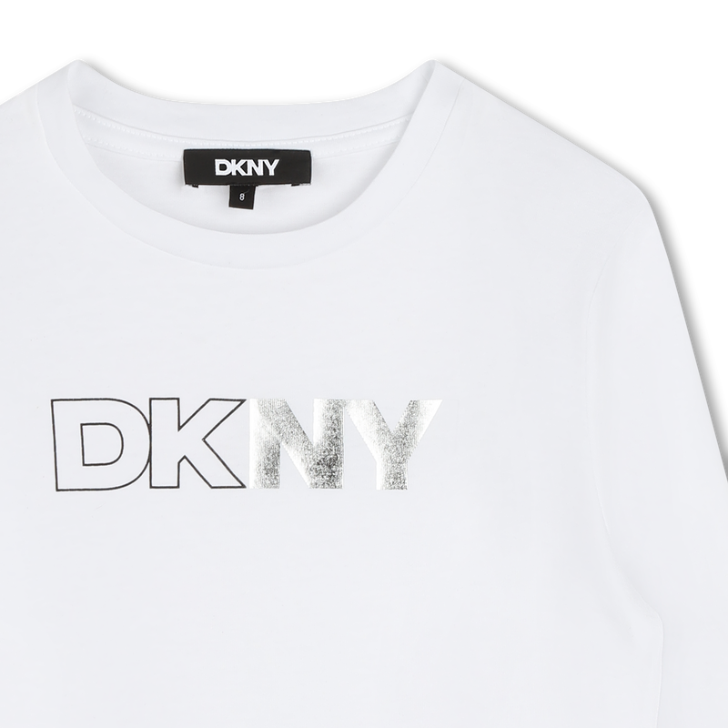 Camiseta de manga larga DKNY 
                        NI&Ntilde;A