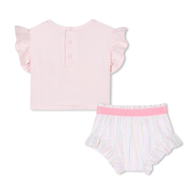 Conjunto short y camiseta BILLIEBLUSH NI&Ntilde;A