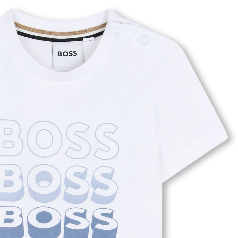 Camiseta de manga corta BOSS 
                        NI&Ntilde;O