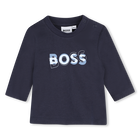 Conjunto de pantal&oacute;n, c&aacute;rdigan y camiseta BOSS 
                    NI&Ntilde;O