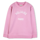 Sudadera de corte ancho ZADIG VOLTAIRE 
                    NI&Ntilde;A