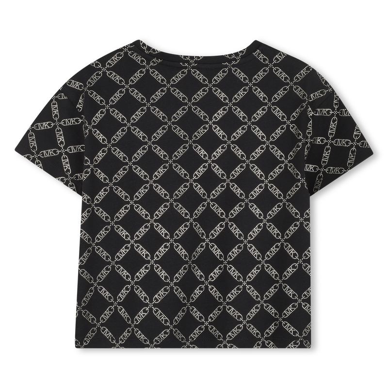 Camiseta de punto de manga corta MICHAEL KORS 
                        NI&Ntilde;A