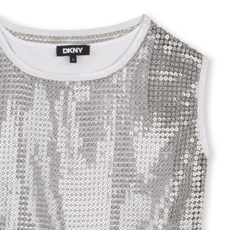 Camiseta 2 en 1 DKNY 
                        NI&Ntilde;A