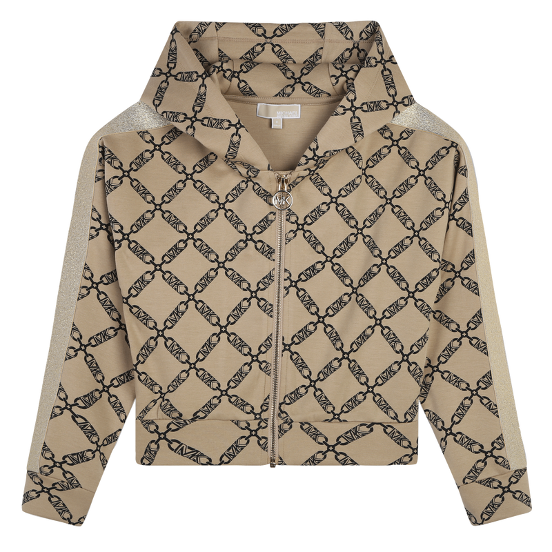 Sudadera capucha y cremallera MICHAEL KORS 
                        NI&Ntilde;A