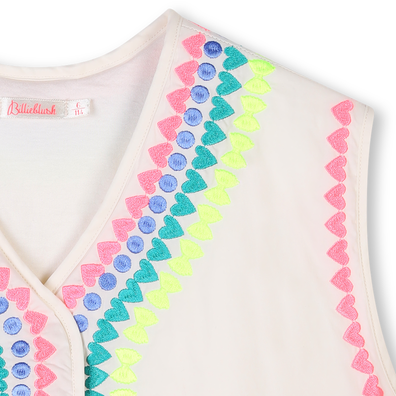 Chaqueta sin mangas de algod&oacute;n BILLIEBLUSH 
                        NI&Ntilde;A