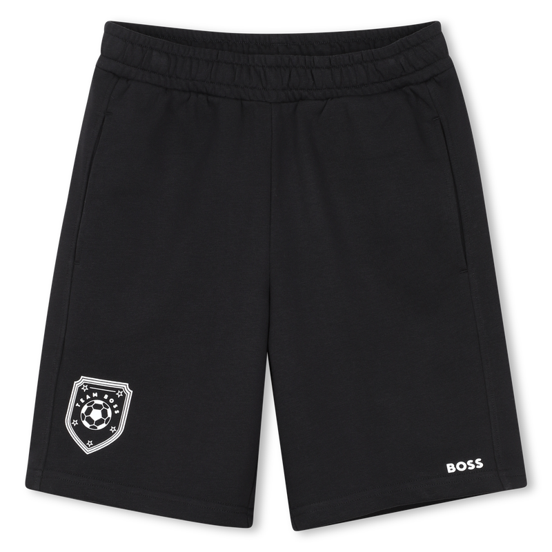 PANTALONES CORTOS DE F&Uacute;TBOL BOSS 
                        NI&Ntilde;O