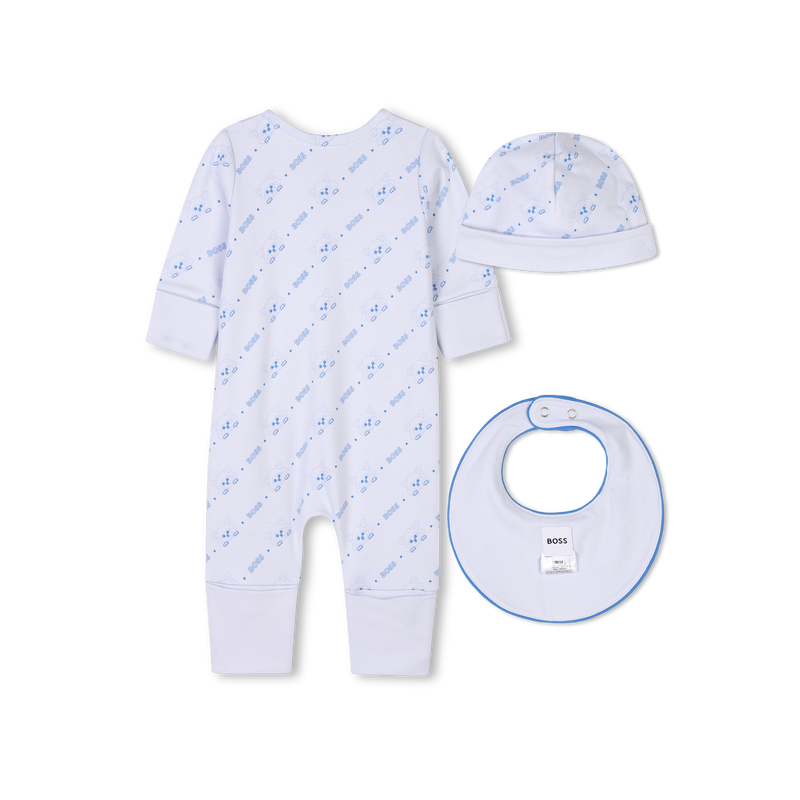 Conjunto de pijama y babero BOSS 
                        NI&Ntilde;O