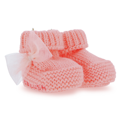 Zapatillas de coraz&oacute;n bordadas BILLIEBLUSH NI&Ntilde;A