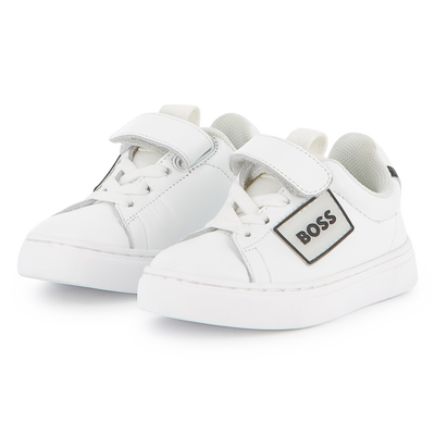 Zapatillas de piel de vacuno BOSS NI&Ntilde;O