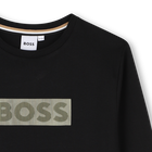 Camiseta de manga larga BOSS 
                    NI&Ntilde;O