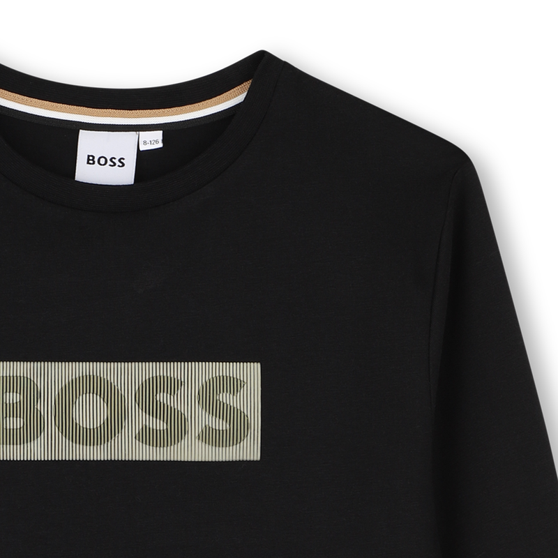Camiseta de manga larga BOSS 
                        NI&Ntilde;O