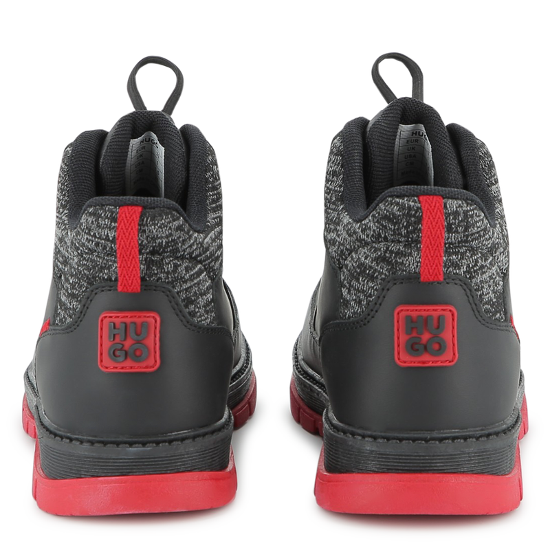 Botines con cordones HUGO 
                        NI&Ntilde;O