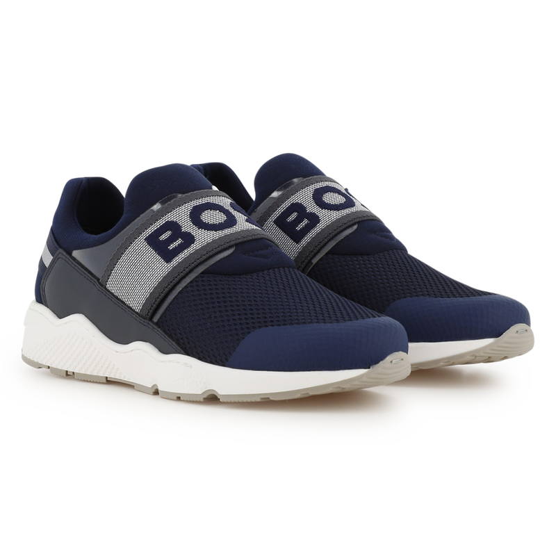 Zapatillas el&aacute;sticas BOSS 
                        NI&Ntilde;O