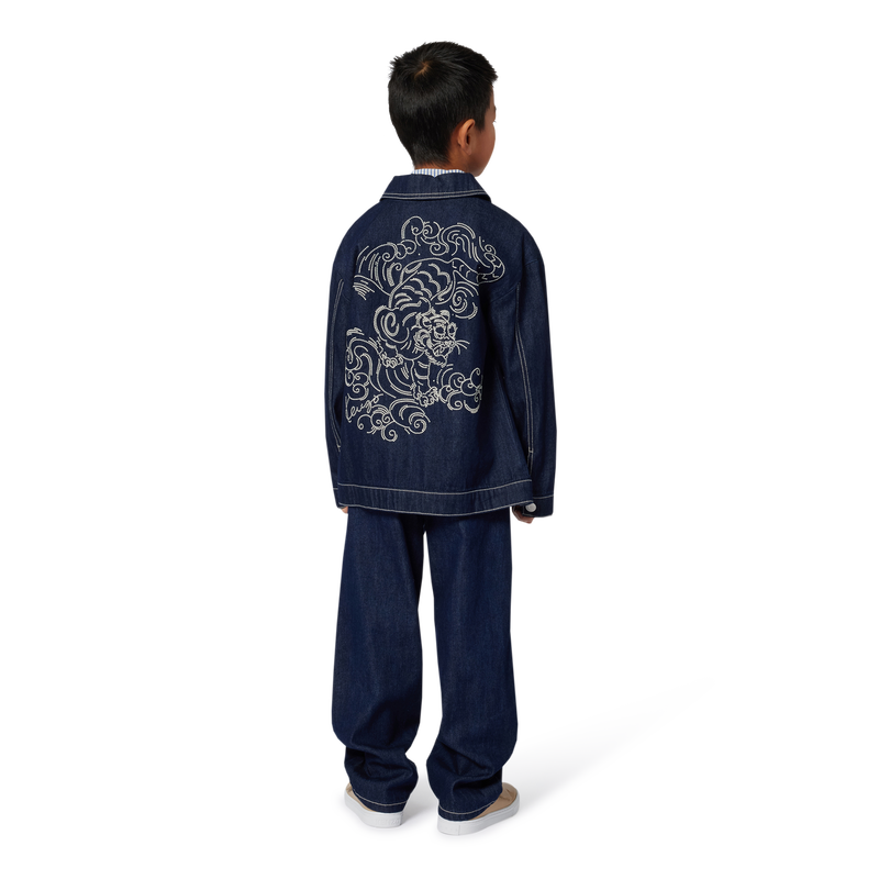 Chaqueta con cierre a presi&oacute;n KENZO KIDS 
                        NI&Ntilde;O