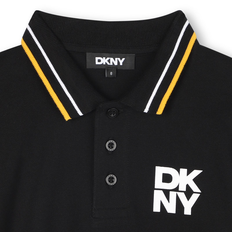 Polo de manga corta DKNY 
                        NI&Ntilde;O