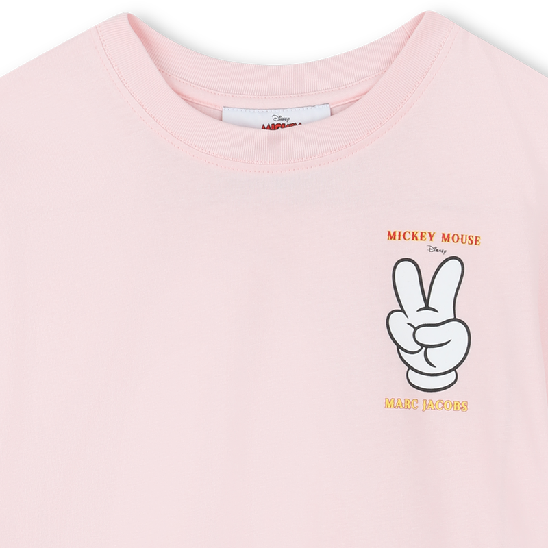 Camiseta de punto de algod&oacute;n MARC JACOBS 
                        NI&Ntilde;A