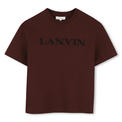 Camiseta de mangas cortas LANVIN NI&Ntilde;O