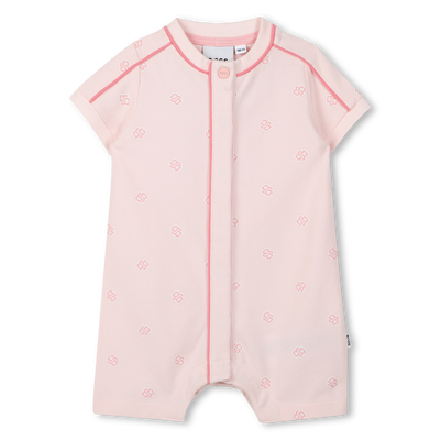 Mono corto estampado BOSS NI&Ntilde;A