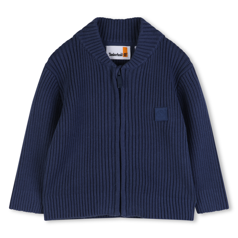 SUDADERA CON CAPUCHA CON CREMALLERA TIMBERLAND 
                        NIÑO