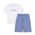 Conjunto camiseta + bermudas, BLANCO, hi-res