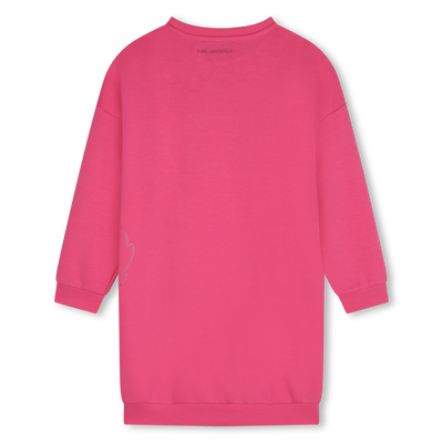 Vestido recto con estr&aacute;s KARL LAGERFELD KIDS NI&Ntilde;A